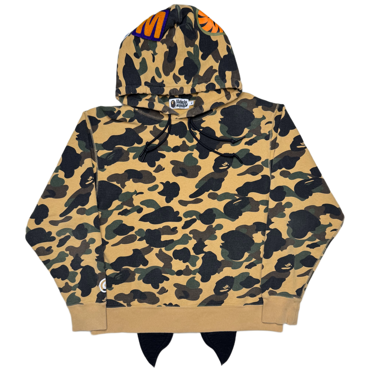 [M] Bape Full 1st Camo Back Shark Hoodie