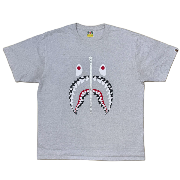 [2XL] Bape Stars Shark Face Tee
