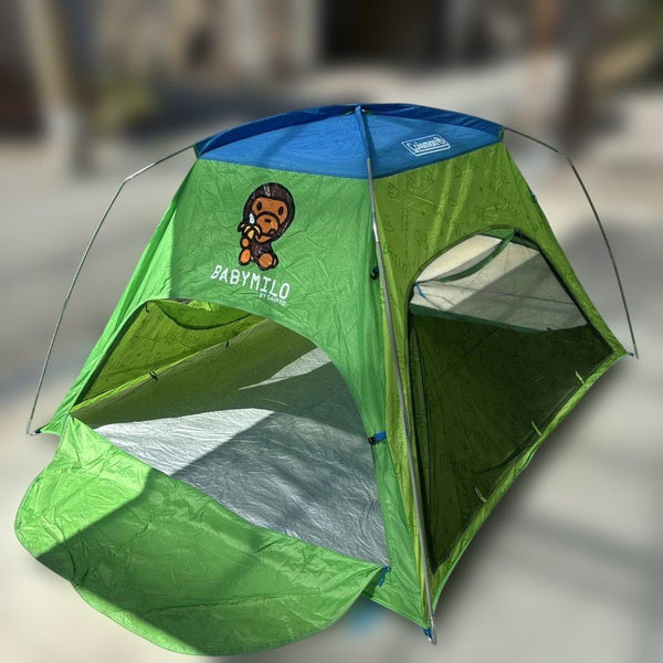 DS Baby Milo x Coleman Collab Green Tent
