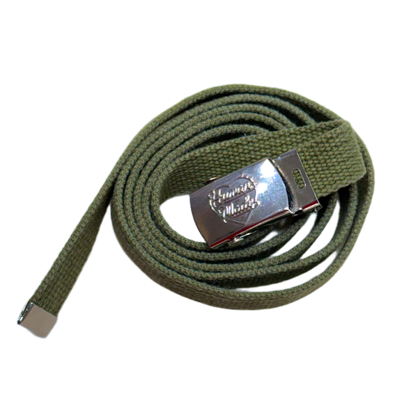 Human Made Olive Mini Belt
