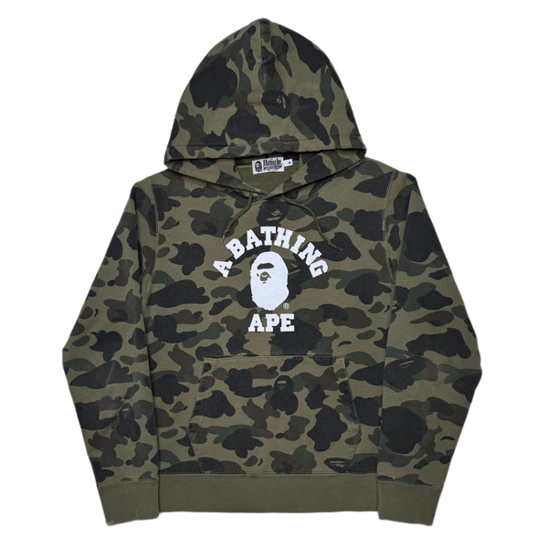 [M] Bape 1st Camo College Logo Hoodie