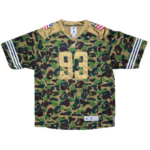 [XL] OG Bape x Adidas Collab ABC Camo Jersey