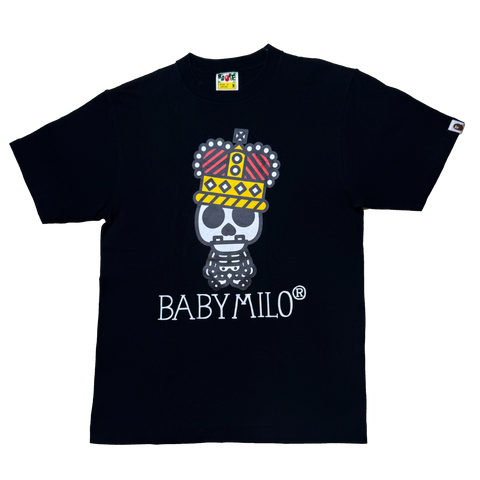 [M] OG Bape Crowned Bones Milo Tee