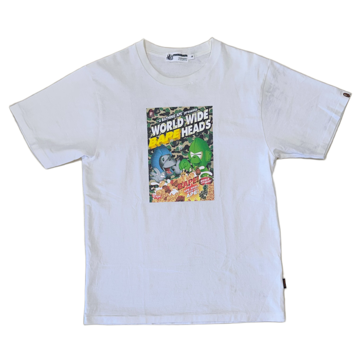[M] Bape Heads Tour Cereal Tee
