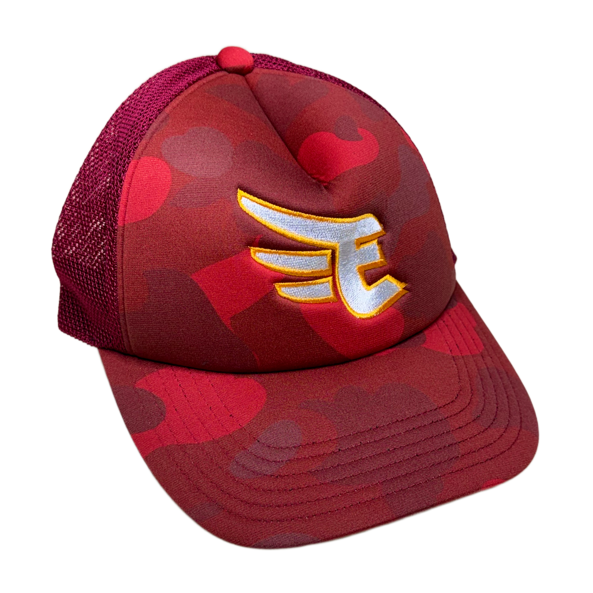 DS Bape x Rakuten Eagles Camo Trucker Hat