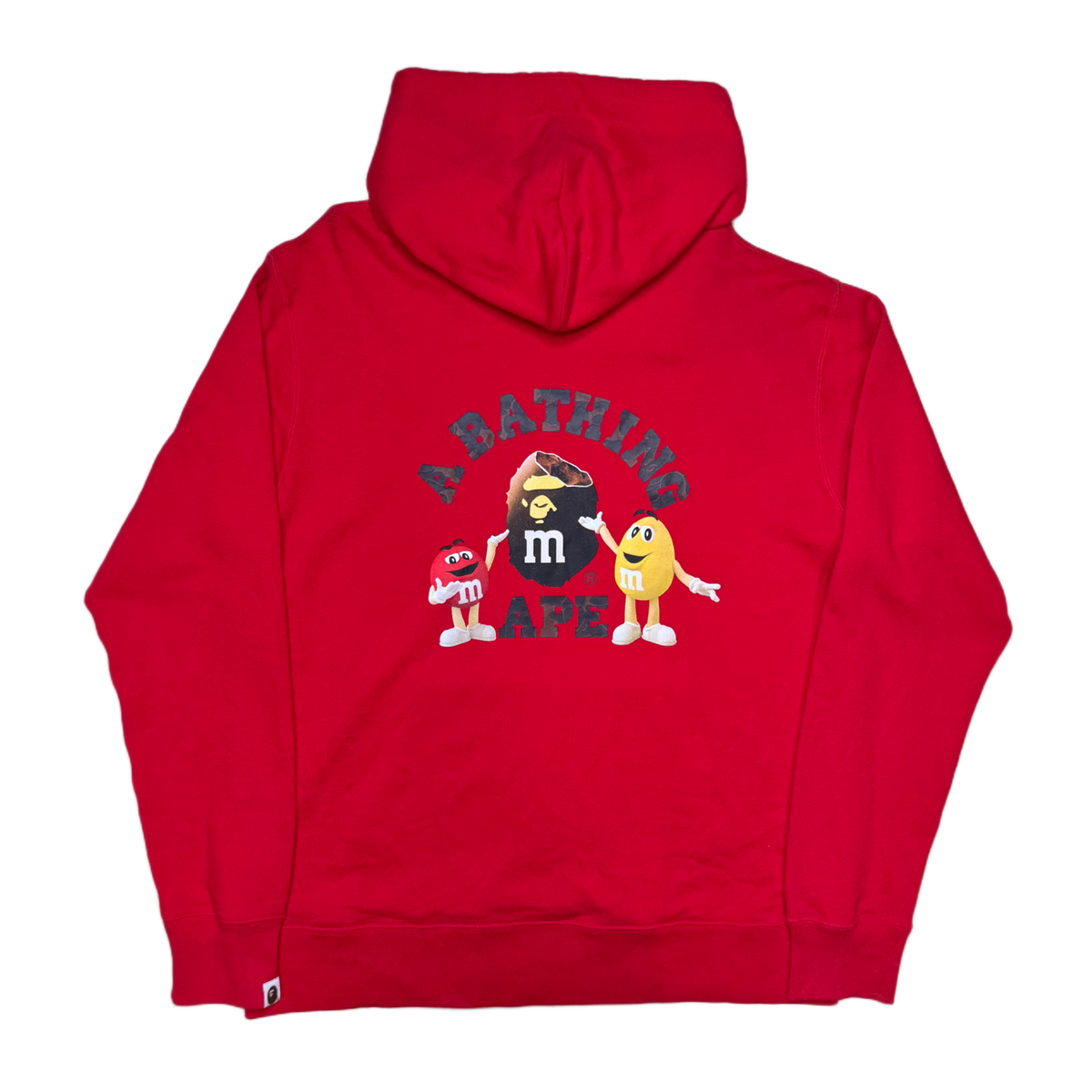 [2XL] Bape x M&M's Collab College Logo Hoodie
