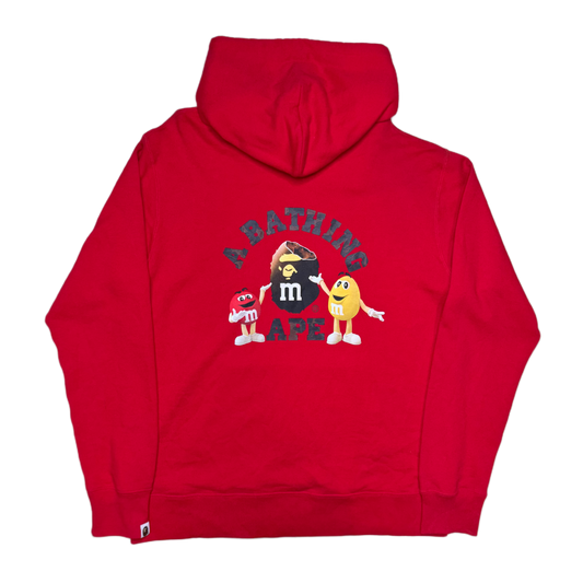 [2XL] Bape x M&M's Collab College Logo Hoodie