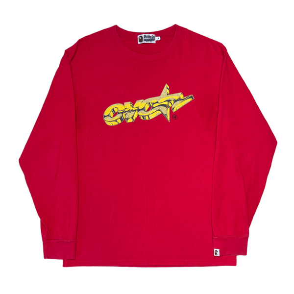 [XL] Bape x OVO Collab Bapesta Longsleeve