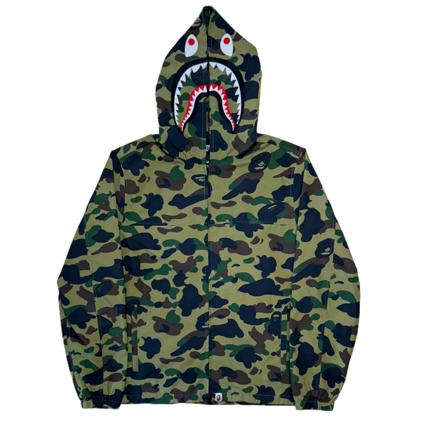 [L] OG Bape 1st Camo Shark Jacket