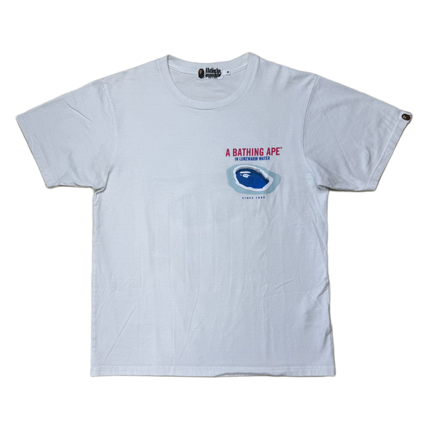 [M] Bape Resort Pool Logo Tee