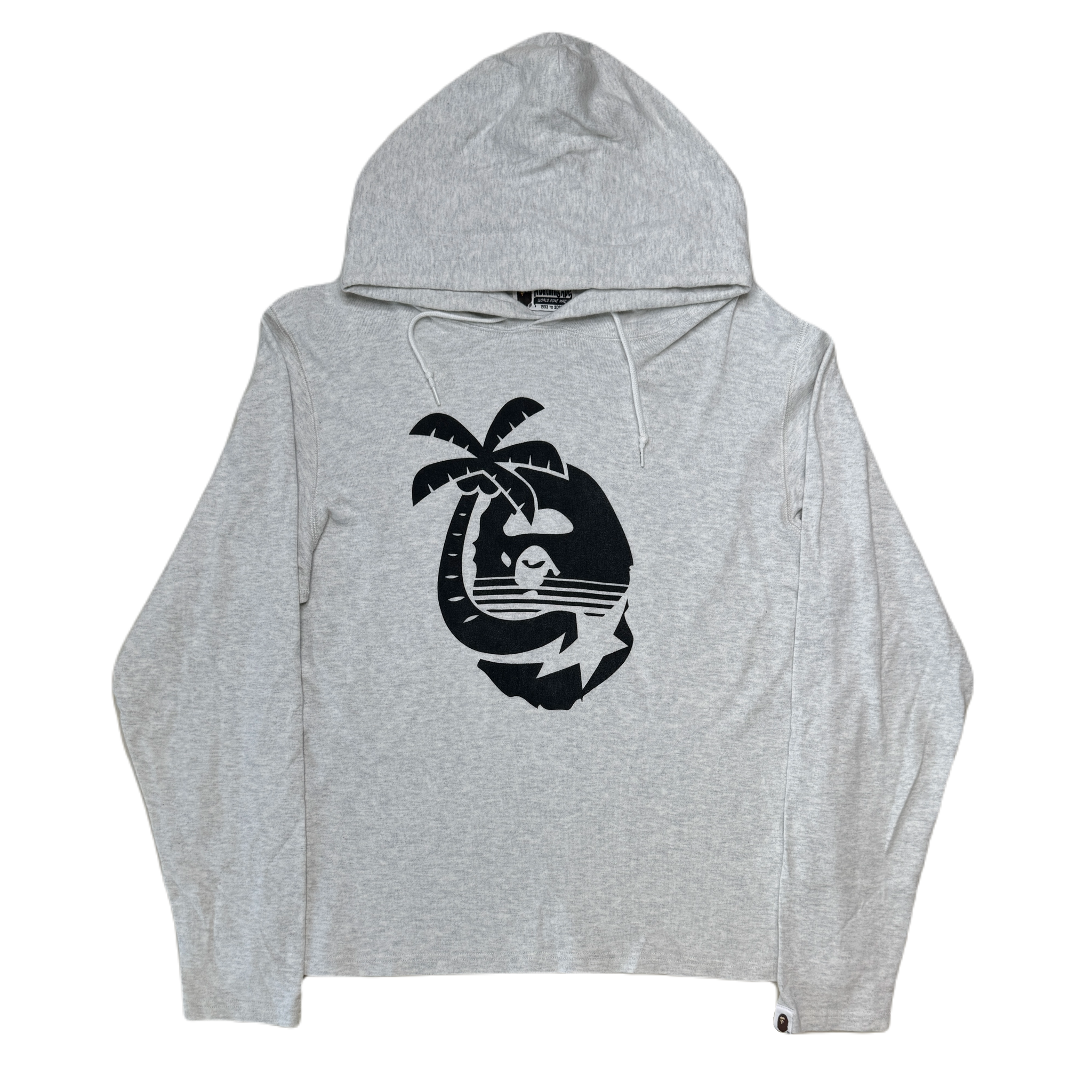 [L] Bape Island Ape Head Pullover Hoodie