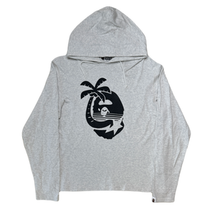 [L] Bape Island Ape Head Pullover Hoodie