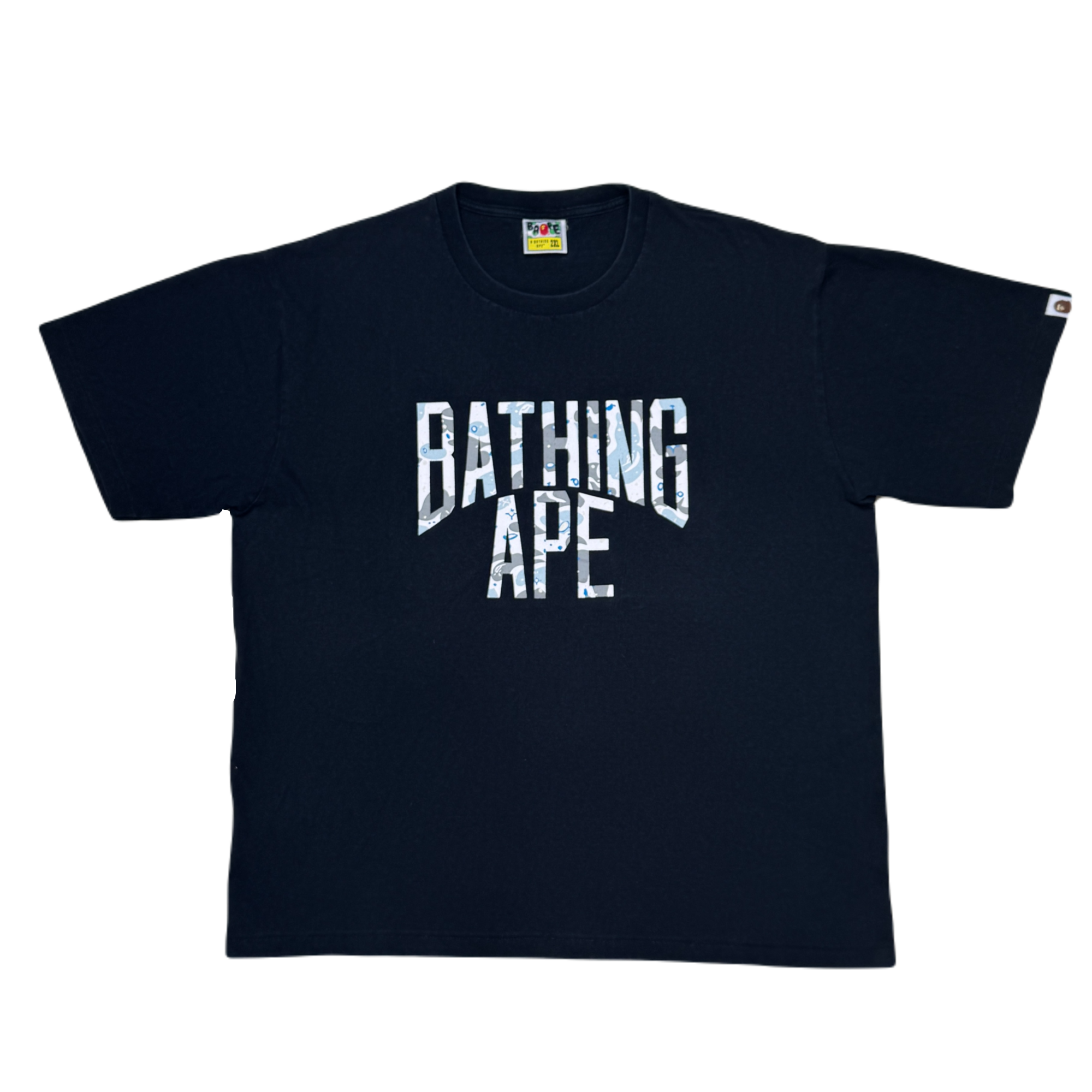 [2XL] Bape Space Camo NY Logo Tee