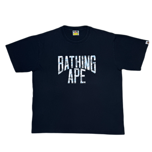 [2XL] Bape Space Camo NY Logo Tee