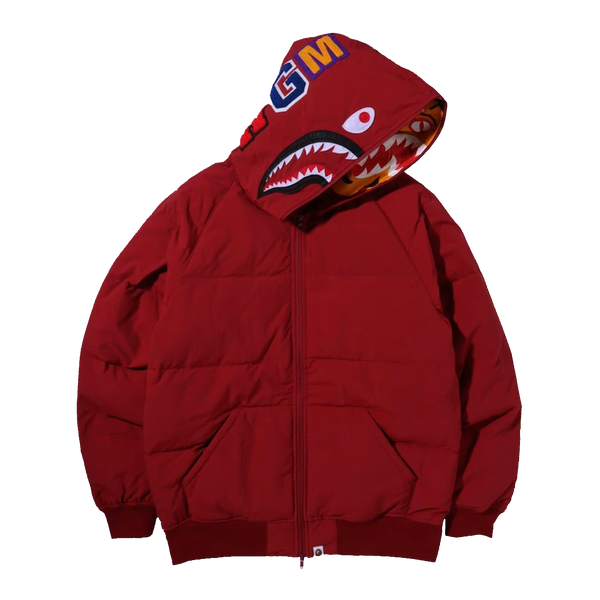 [L] DS OG Bape Shark x Tiger Down Jacket