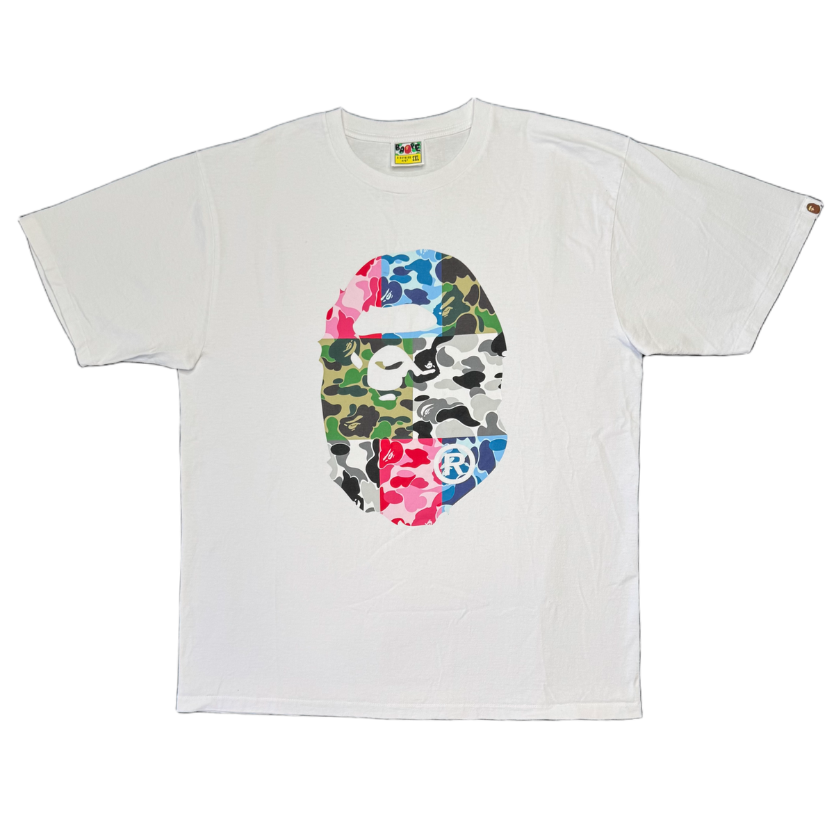 [2XL] Bape Multi ABC Camo Ape Tee
