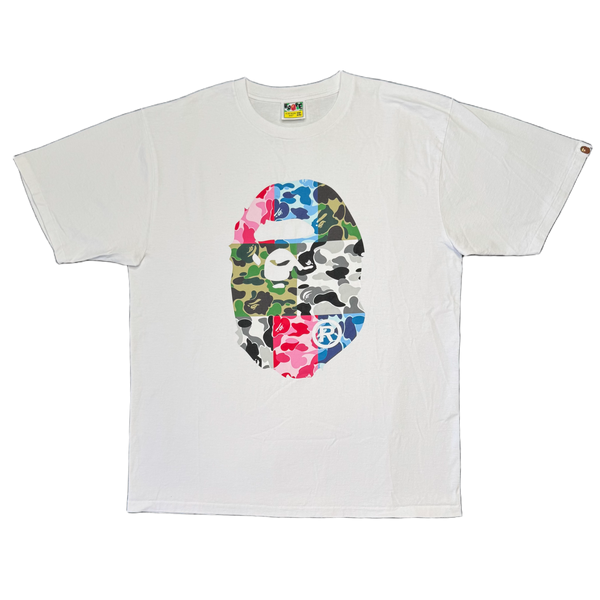 [2XL] Bape Multi ABC Camo Ape Tee