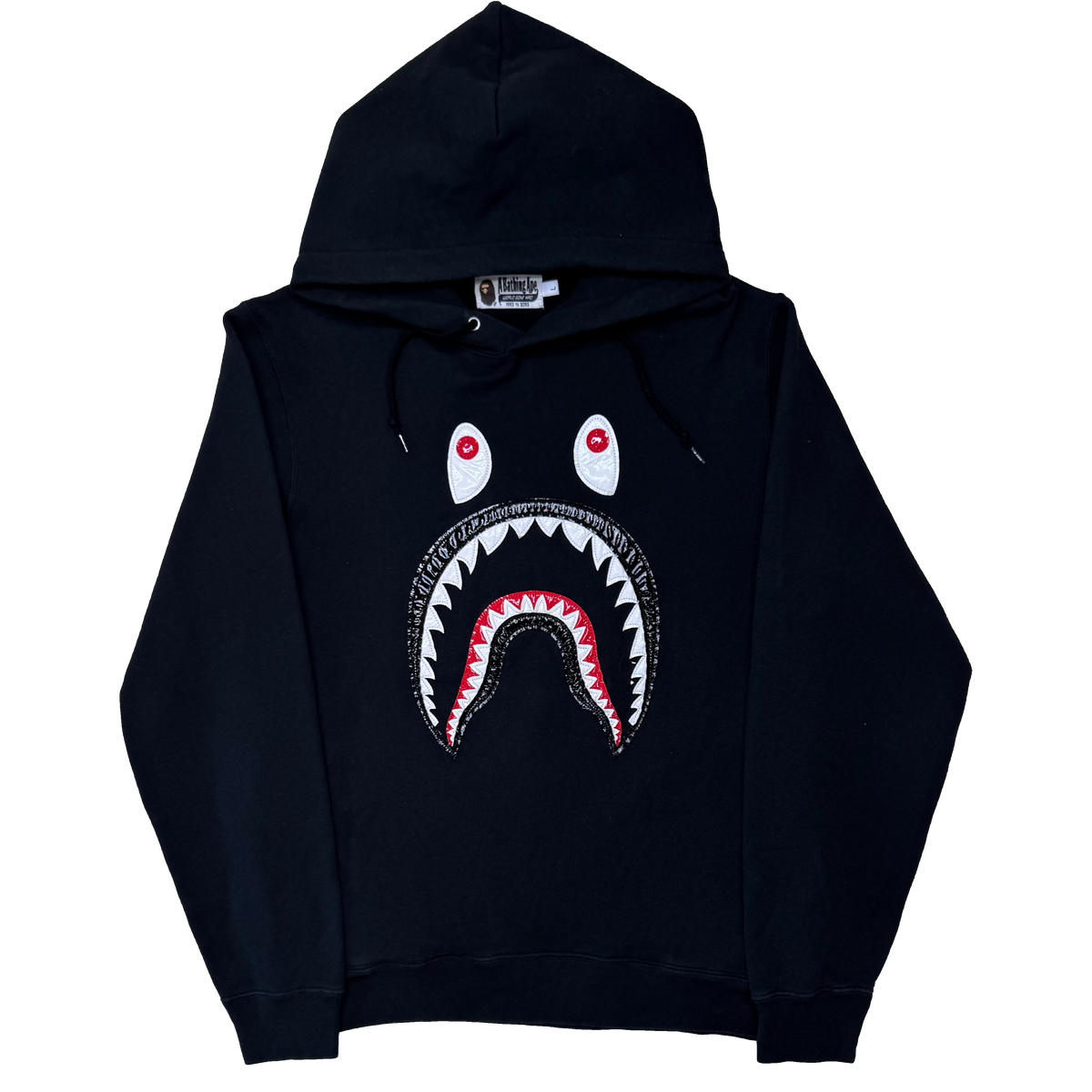[L] Bape Shark Face Pullover Hoodie