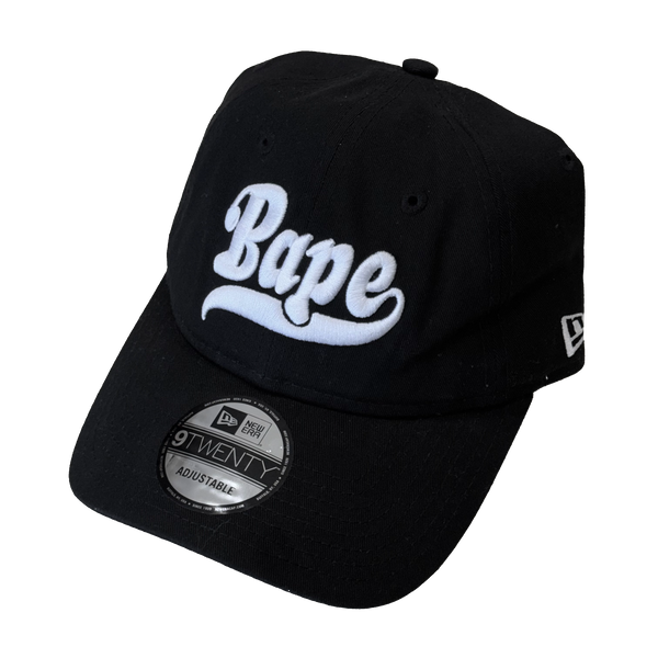Bape x New Era Black Spell Logo Hat