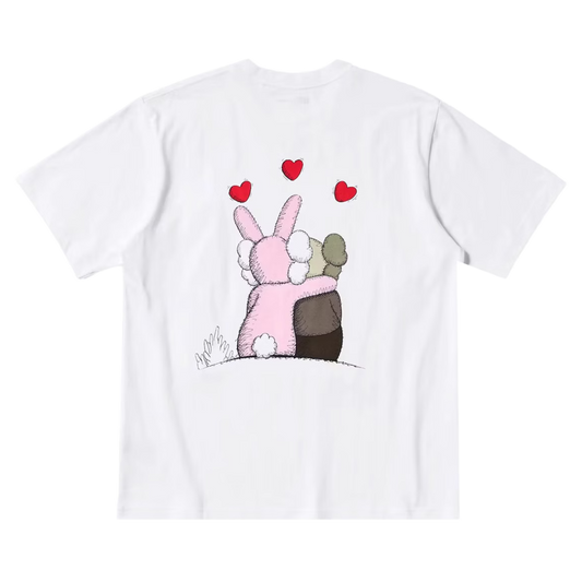 DS KAWS x Warhol Collab Love Tee