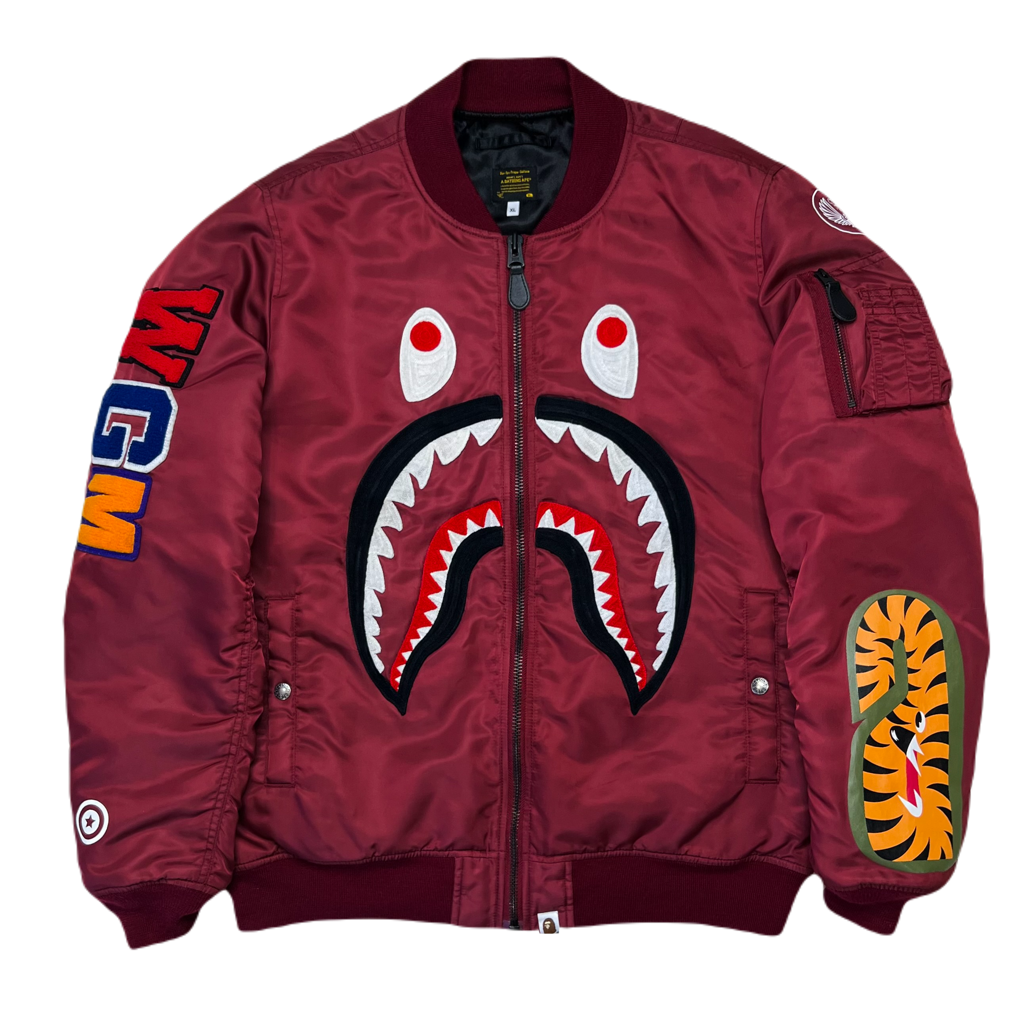 [XL] Bape MA-1 Shark Bomber Jacket